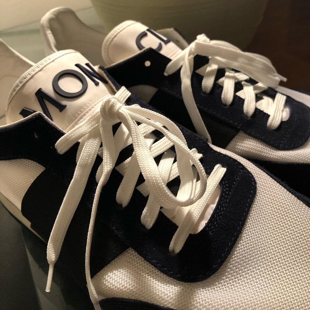 Moncler Navy Horace Sneakers Men